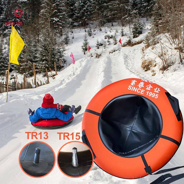 Tube de neige d'hiver